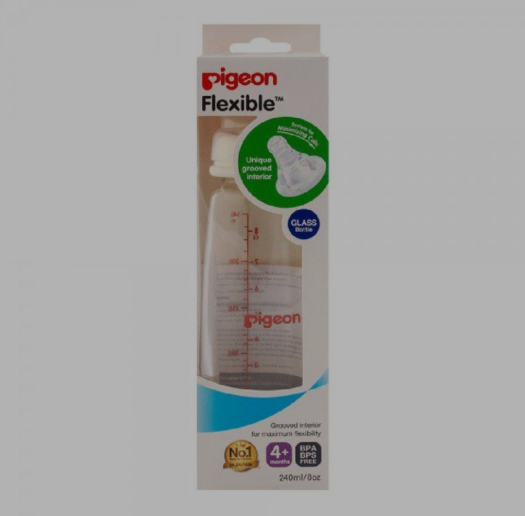 Pigeon SN glass feeder bottle 240ml