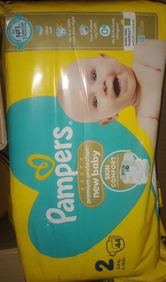 Pamper premium protection diaper size 2, 44pcs