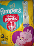 Pampers premium protection pants size 3, 36pcs