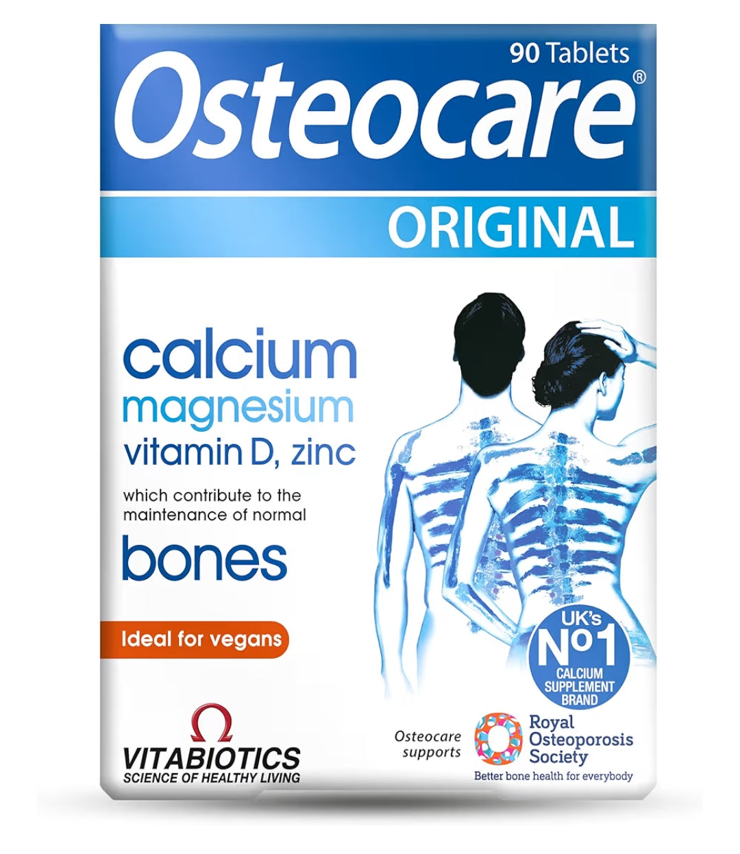 Osteocare Original Bone Health Formula, 0.187 kg 90tablet
