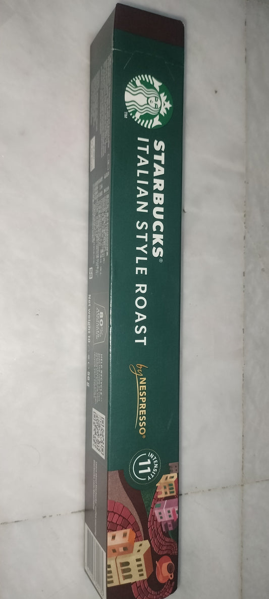 Starbucks Italian style roast shots by Nespresso 56g