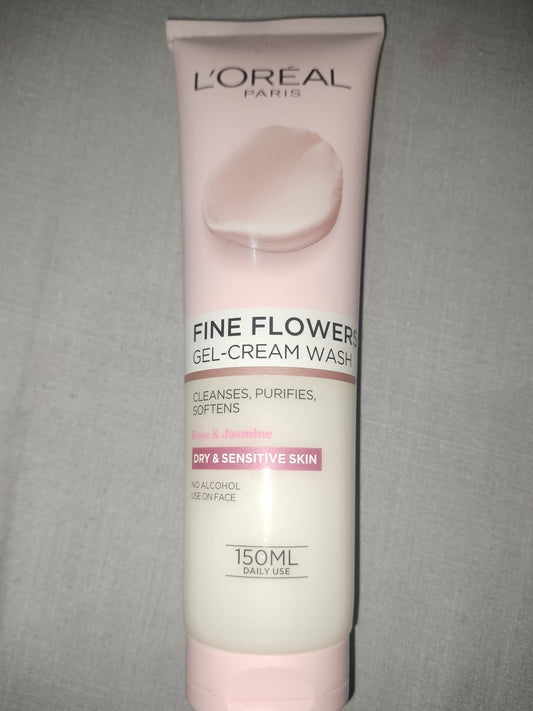 Loreal fine flowers gel cream Wash 150ml