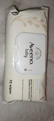 Aveeno baby wipes 72 sheets