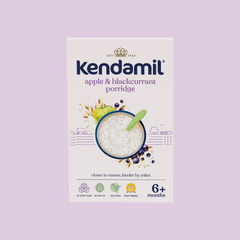 Kendamil apple & blackcurrant porridge 150g 6+ months