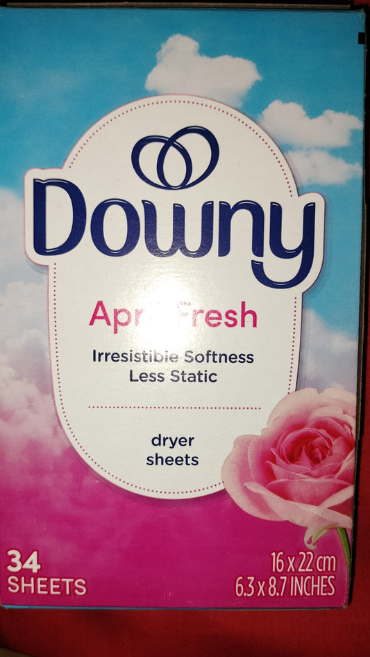 Dowry April fresh irresistible softness less static dryer 34 sheets