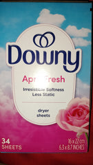 Dowry April fresh irresistible softness less static dryer 34 sheets