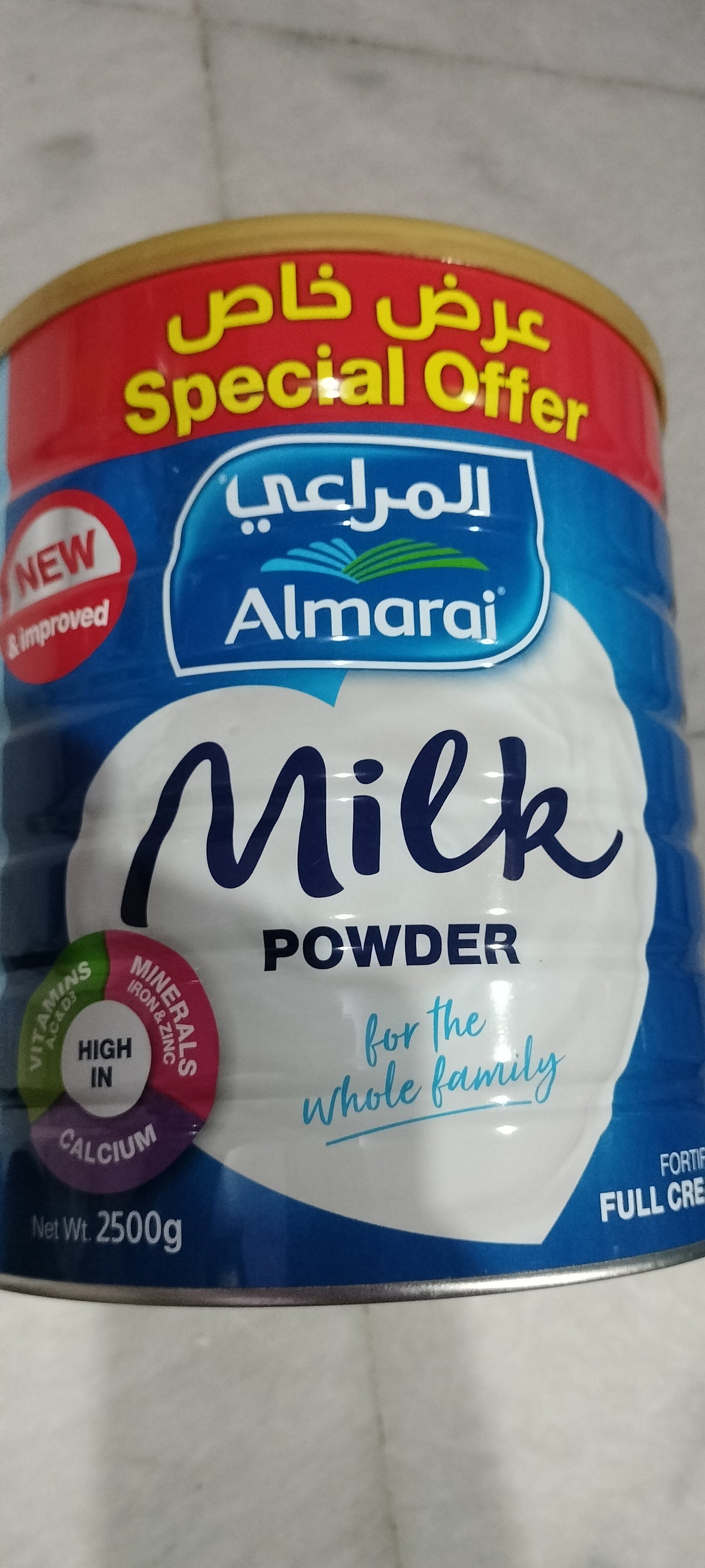 Almarai milk powder 2.5kg