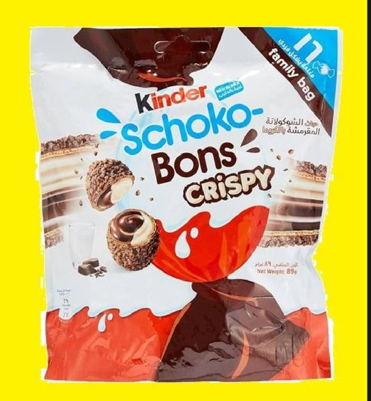 Kinder schoko bons crispy 89g