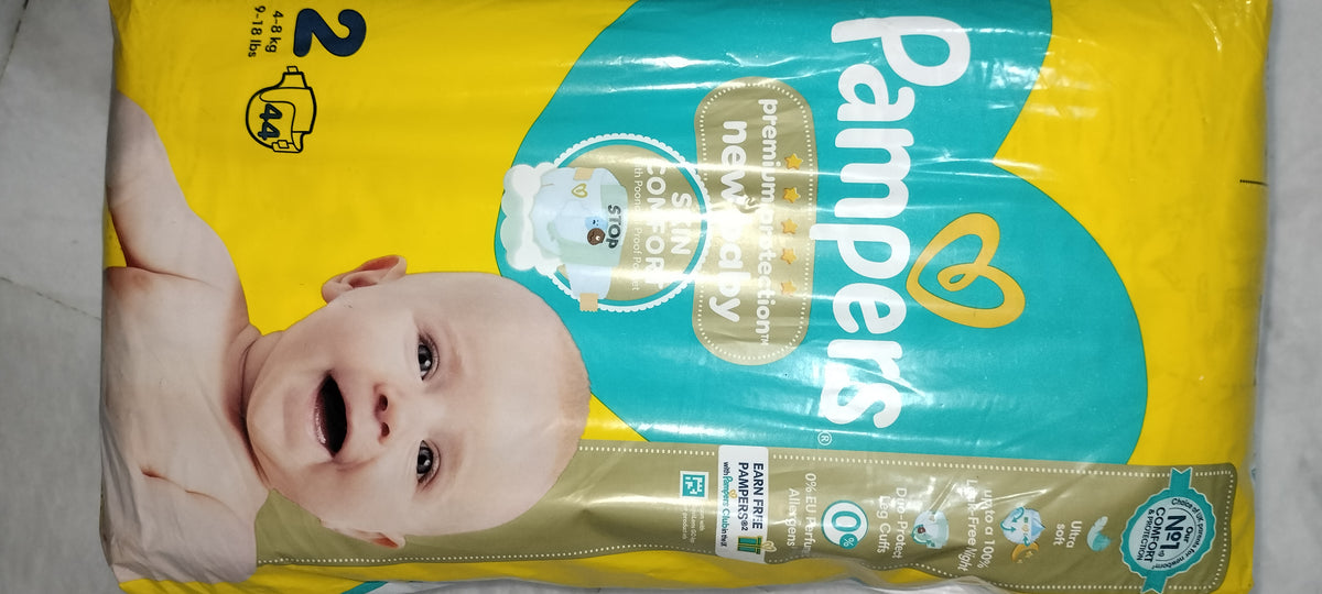 Pamper premium protection diaper size 2, 44pcs