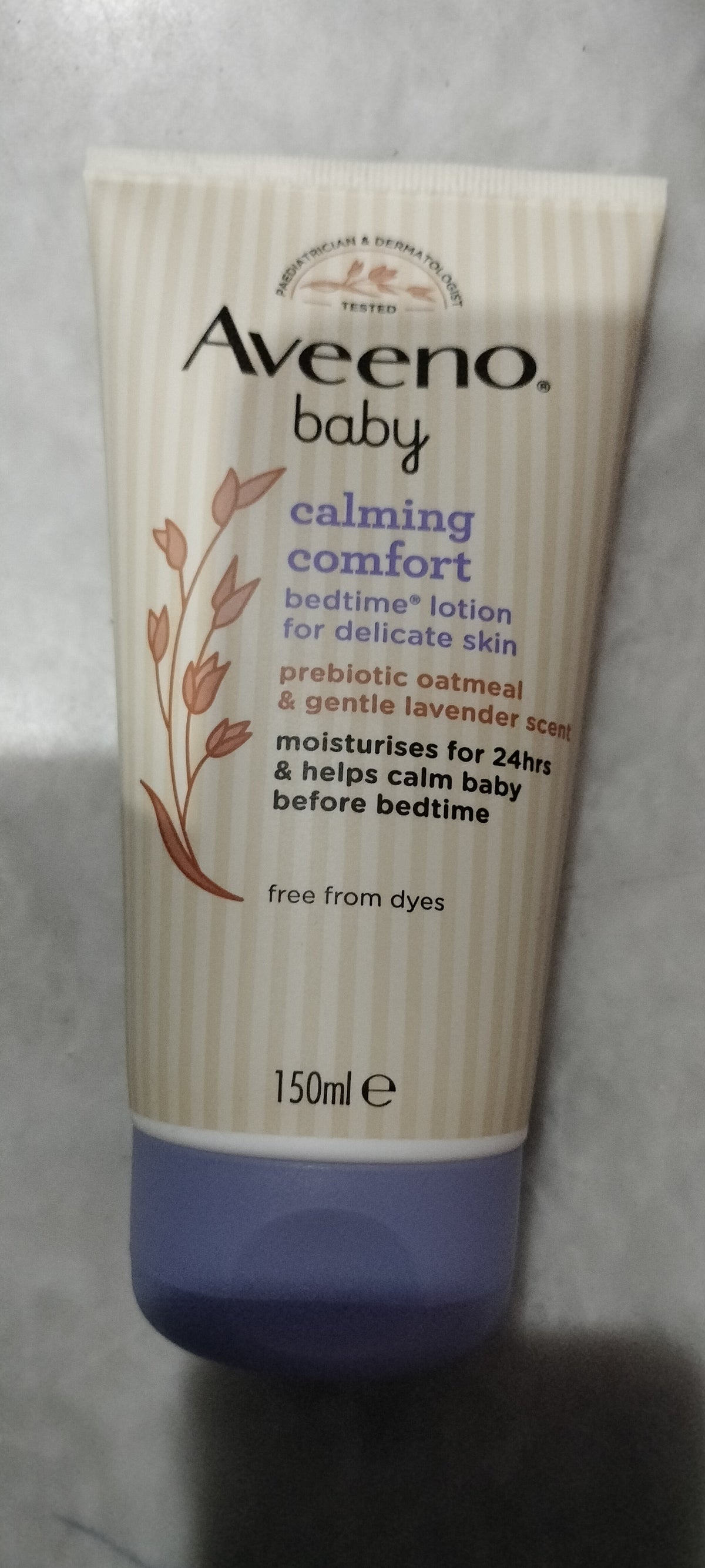 Aveeno baby calming comfort bedtime lotion 150ml