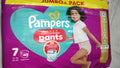 Pampers premium protection pants size 7, 40pcs, 15kg+