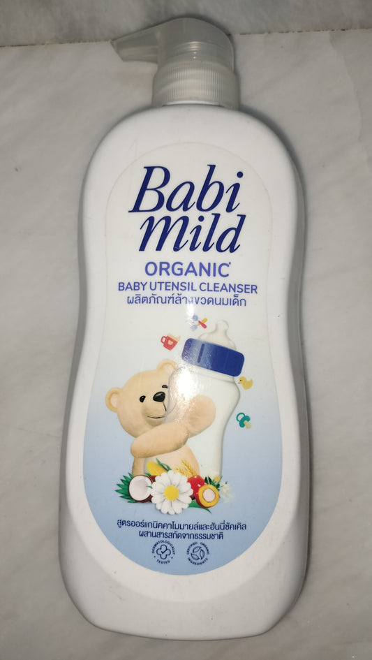 Babi mild organic baby utensil cleanser 650ml