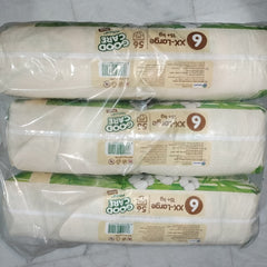 Goodcare Natural Pants Size 6 (Pack of 3) - Comfortable, Absorbent Diapers for All-Day Protection