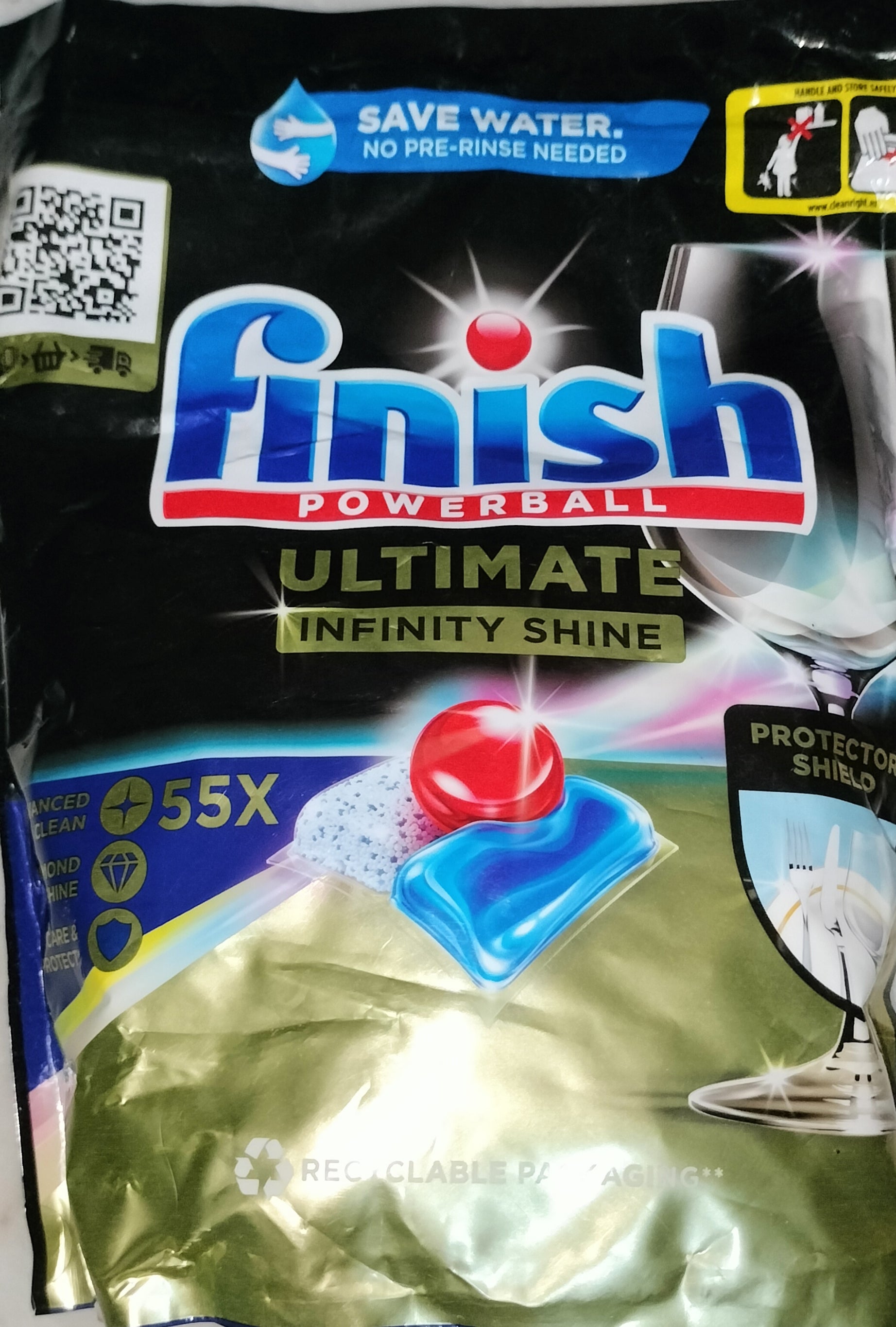 Finish powerball ultimate infinity shine 55tabs