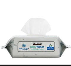 Kirkland baby wipes fragrance free 100 wipes